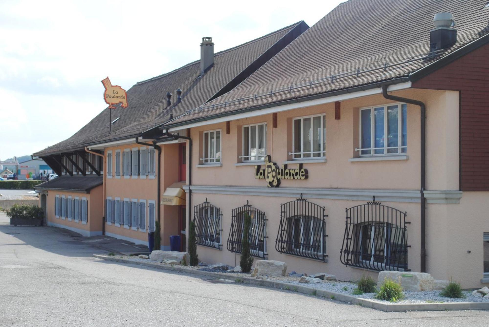 Motel - Hotel La Poularde Romont Dış mekan fotoğraf